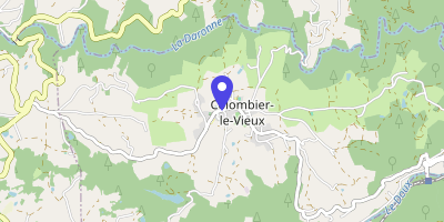 Carte OpenStreetMap — 22 Grande-Rue, Colombier-le-Vieux