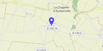 Carte OpenStreetMap — 18 rue de la Mairie, La Chapelle-d'Aunainville