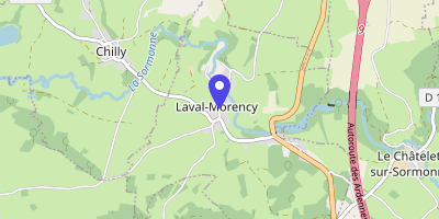 Carte OpenStreetMap — 19 Grand'rue, Laval-Morency
