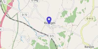 Carte OpenStreetMap — 1 route de Celon, Bazaiges