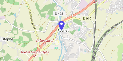 Carte OpenStreetMap — 42 rue Nationale, Roullet-Saint-Estèphe