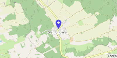 Carte OpenStreetMap — 9 Grande-Rue, Glamondans
