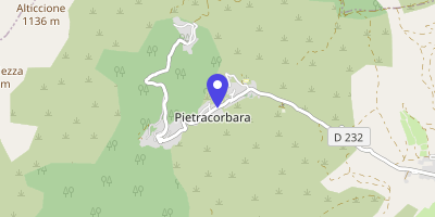 Carte OpenStreetMap — Hameau Oreta, Pietracorbara