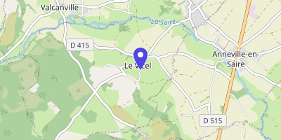 Carte OpenStreetMap — 3 route des Étoupins, Le Vicel