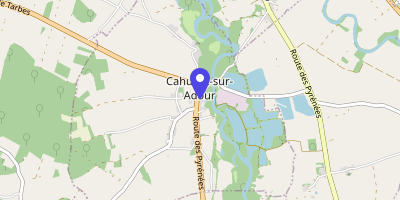 Carte OpenStreetMap — 11 place René-Moureu, Cahuzac-sur-Adour
