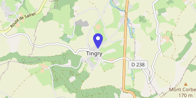 Carte OpenStreetMap — 115 rue de la Mairie, Tingry