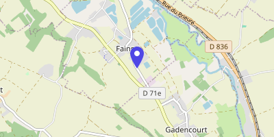 Carte OpenStreetMap — 6 rue de Garennes, Fains