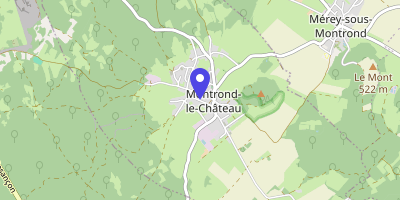 Carte OpenStreetMap — 6 rue de la Mairie, Montrond-le-Château