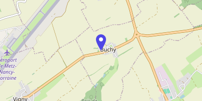 Carte OpenStreetMap — 2 place de la Mairie, Buchy