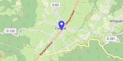 Carte OpenStreetMap — 2 eth Castet, Cieutat