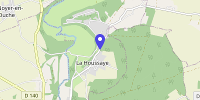 Carte OpenStreetMap — Route de Romilly, La Houssaye