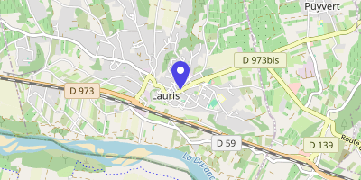 Carte OpenStreetMap — Place Joseph-Garnier, Lauris
