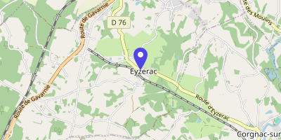 Carte OpenStreetMap — 1812 route de la Vallée, Eyzerac