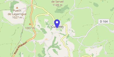 Carte OpenStreetMap — 16 place de l'Oratoire, Curières