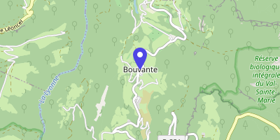 Carte OpenStreetMap — 1 place de la Mairie, Bouvante
