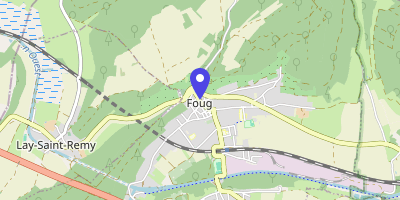 Carte OpenStreetMap — 36 rue François-Mitterrand, Foug