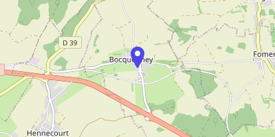 Carte OpenStreetMap — 148 rue du Lavoir, Bocquegney