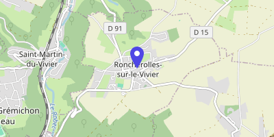 Carte OpenStreetMap — 72 rue de l'Église, Roncherolles-sur-le-Vivier