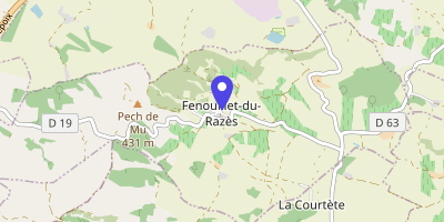 Carte OpenStreetMap — Rue des Pyrénées, Fenouillet-du-Razès