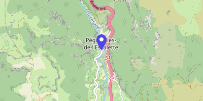 Carte OpenStreetMap — Rue de la Mairie, Pégairolles-de-l'Escalette