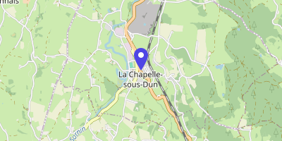 Carte OpenStreetMap — 405 route de Chauffailles, La Chapelle-sous-Dun
