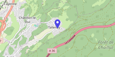 Carte OpenStreetMap — 7 Grande-Rue, Tallenay