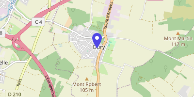 Carte OpenStreetMap — Place du Maréchal-Foch, Dury