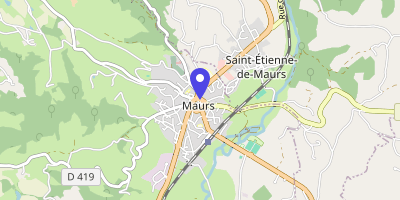 Carte OpenStreetMap — 69 Tour-de-Ville, Maurs