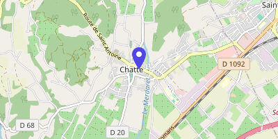 Carte OpenStreetMap — 26 place du Champ-de-Mars, Chatte