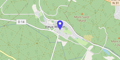 Carte OpenStreetMap — 18 rue Saint-Jean, Vieux-Moulin