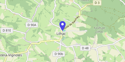 Carte OpenStreetMap — 63 place du 19-Mars-1962, Lilhac