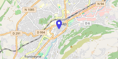 Carte OpenStreetMap — 3 rue Colonel-Roux, Gap
