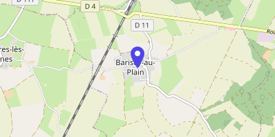 Carte OpenStreetMap — 14 rue Hordal-du-Lys, Barisey-au-Plain