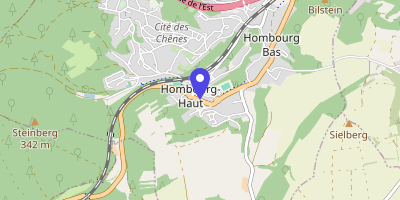 Carte OpenStreetMap — 17 rue de Metz, Hombourg-Haut