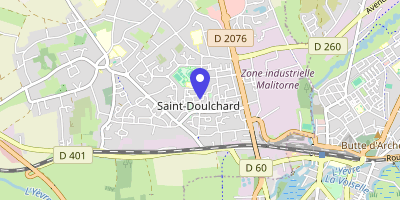 Carte OpenStreetMap — Avenue du Général-de-Gaulle, Saint-Doulchard