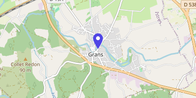 Carte OpenStreetMap — Boulevard Victor-Jauffret, Grans