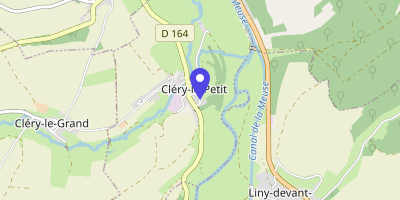 Carte OpenStreetMap — 1 rue Montante, Cléry-le-Petit