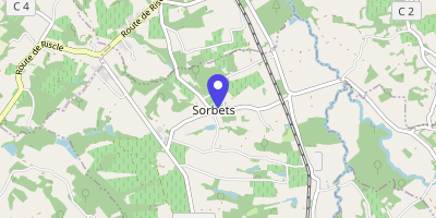 Carte OpenStreetMap — 900 route de Sion, Sorbets