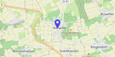 Carte OpenStreetMap — 39 rue Principale, Kirrwiller