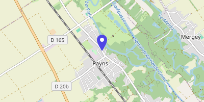 Carte OpenStreetMap — 49 rue Hugues-de-Payns, Payns