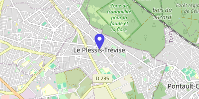 Carte OpenStreetMap — 36 avenue Ardouin, Le Plessis-Trévise