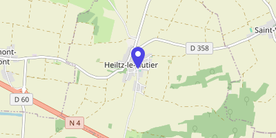 Carte OpenStreetMap — 18 Grande-Rue, Heiltz-le-Hutier