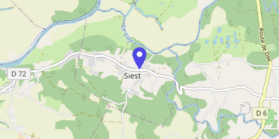 Carte OpenStreetMap — 48 route d'Orist, Siest