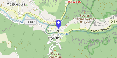 Carte OpenStreetMap — Le Rozier
