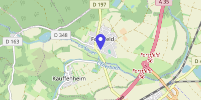 Carte OpenStreetMap — 3 rue Principale, Forstfeld