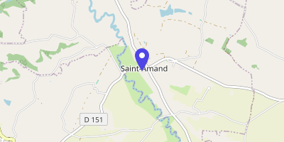 Carte OpenStreetMap — 36 place de la Mairie, Homps