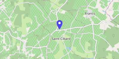 Carte OpenStreetMap — 20 Route de pimpine, Saint-Cibard