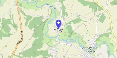 Carte OpenStreetMap — 8 Grande-Rue, Môlay