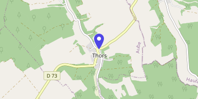 Carte OpenStreetMap — 2 rue de l'Eglise, Thors