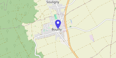 Carte OpenStreetMap — 42 bis rue de l'Hôtel-de-Ville, Bouilly